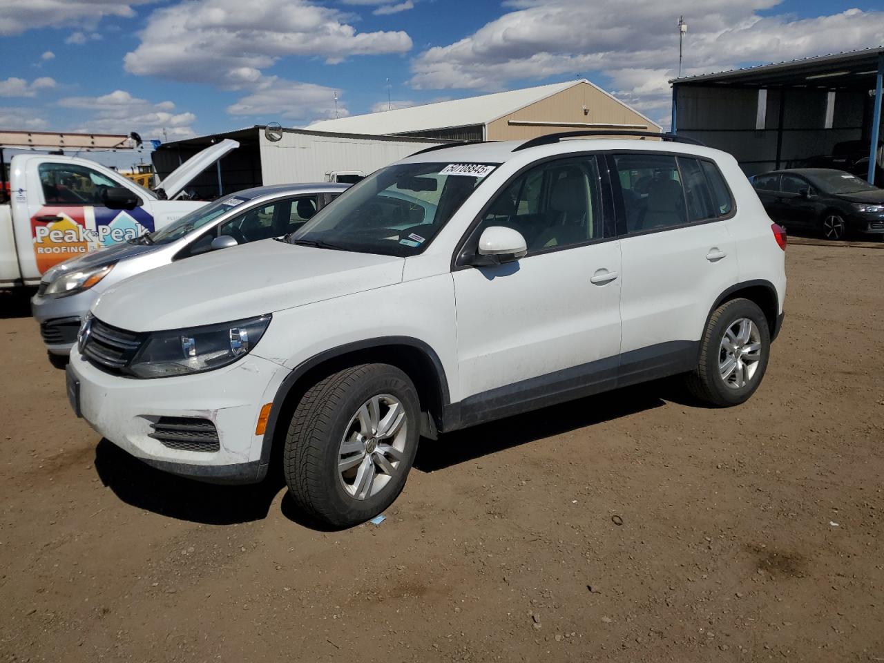 2017 Volkswagen Tiguan S იყიდება Brighton-ში, CO - Front End