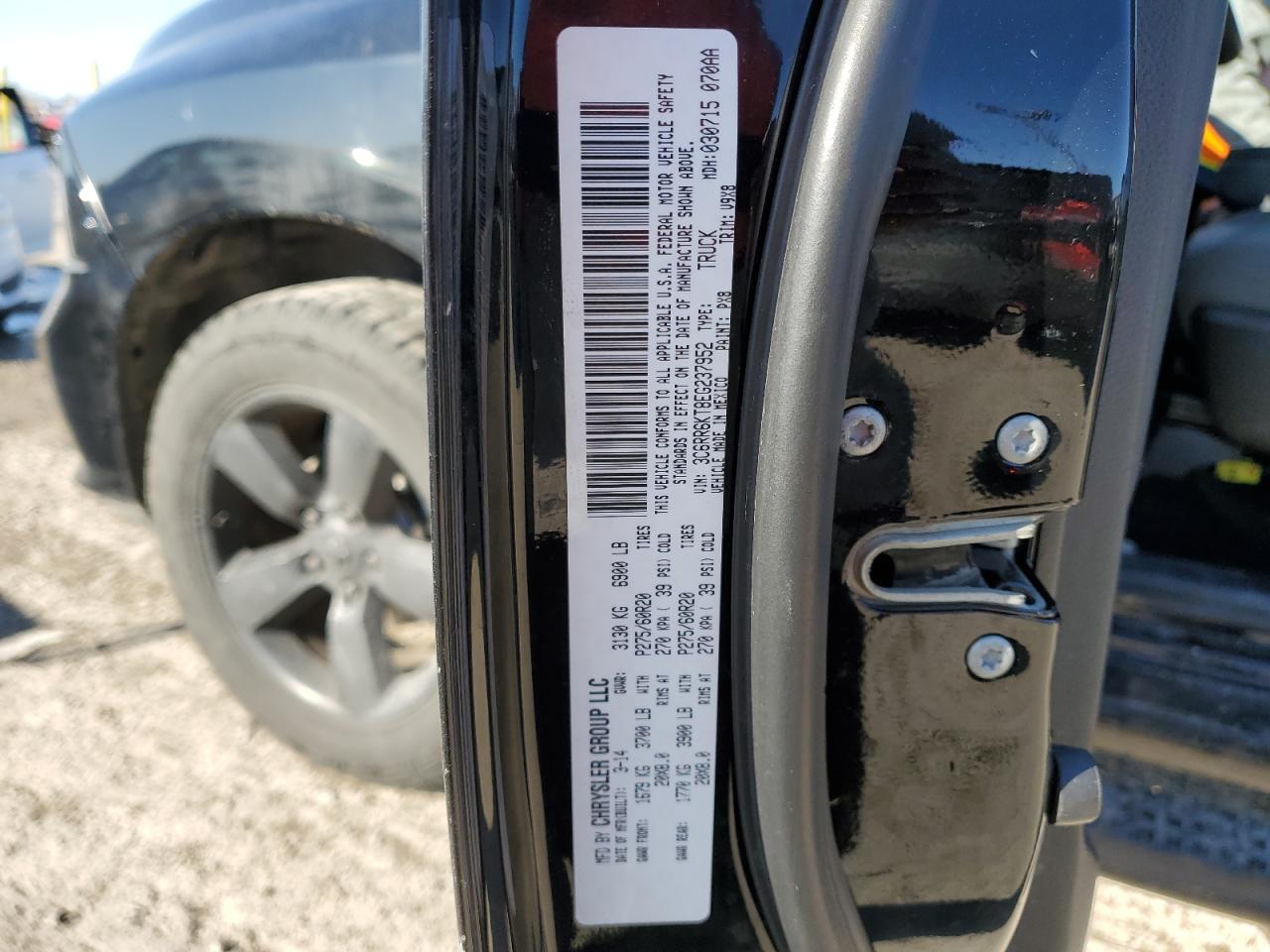 2014 RAM 1500 - Image 12