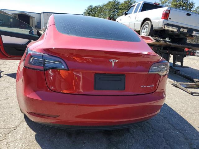  TESLA MODEL 3 2020 Red