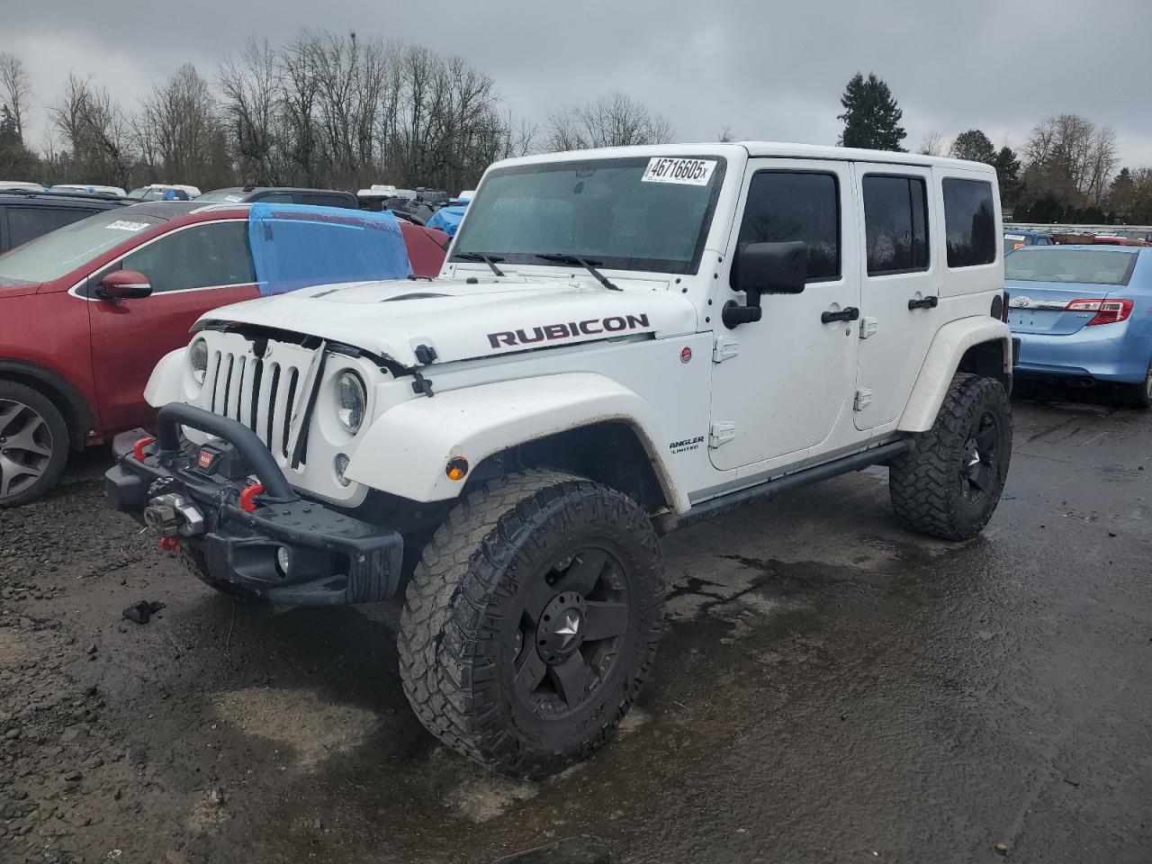 2015 Jeep Wrangler Unlimited Rubicon на продаже в Portland, OR - Front End