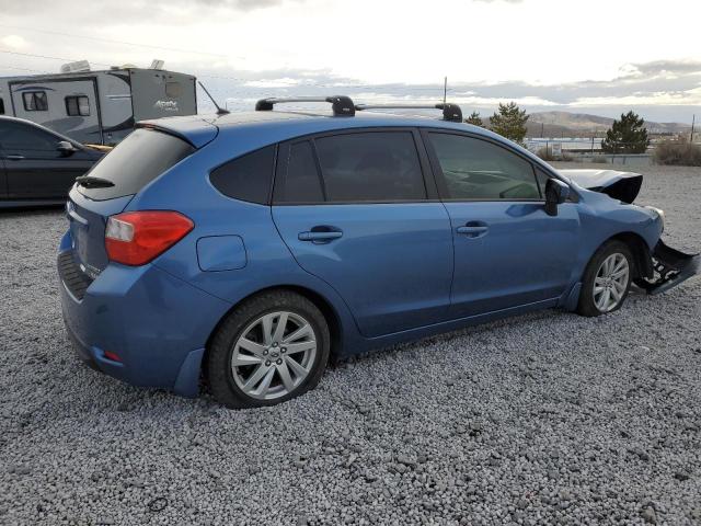 Crossovers SUBARU IMPREZA 2015 Granatowy