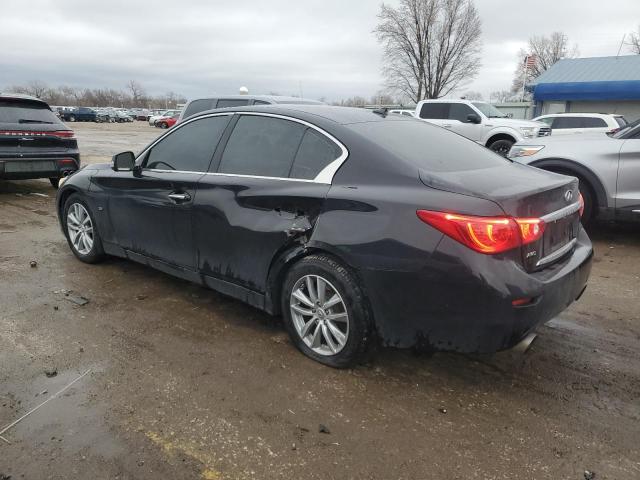  INFINITI Q50 2014 Чорний