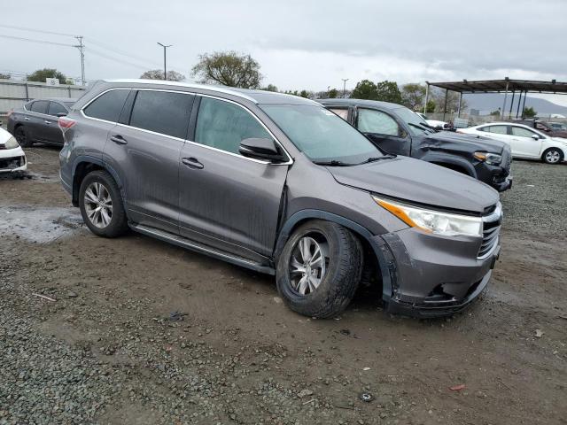  TOYOTA HIGHLANDER 2014 Сірий