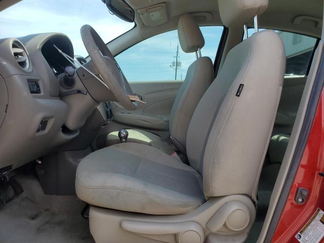  NISSAN VERSA 2015 Red