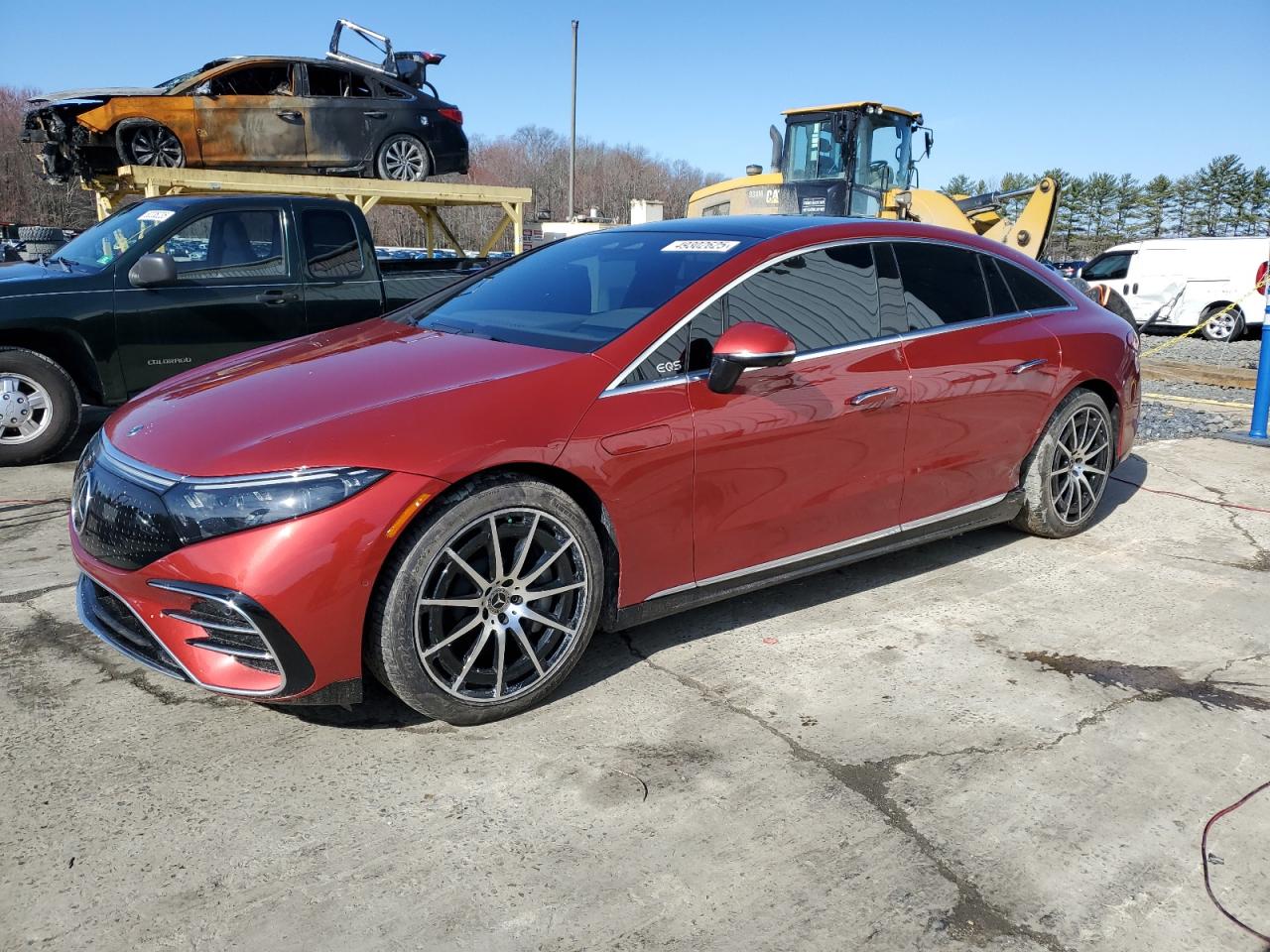 2023 Mercedes-Benz Eqs Sedan 580 4Matic for Sale in Windsor, NJ - Side