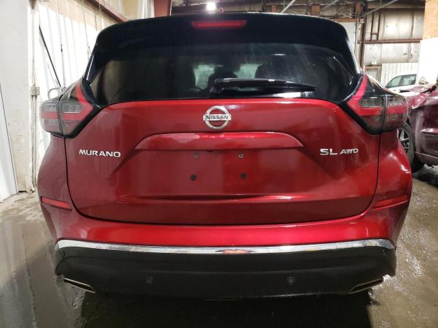  NISSAN MURANO 2021 Czerwony