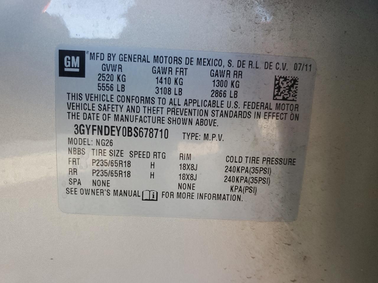 2011 Cadillac SRX - Image 13