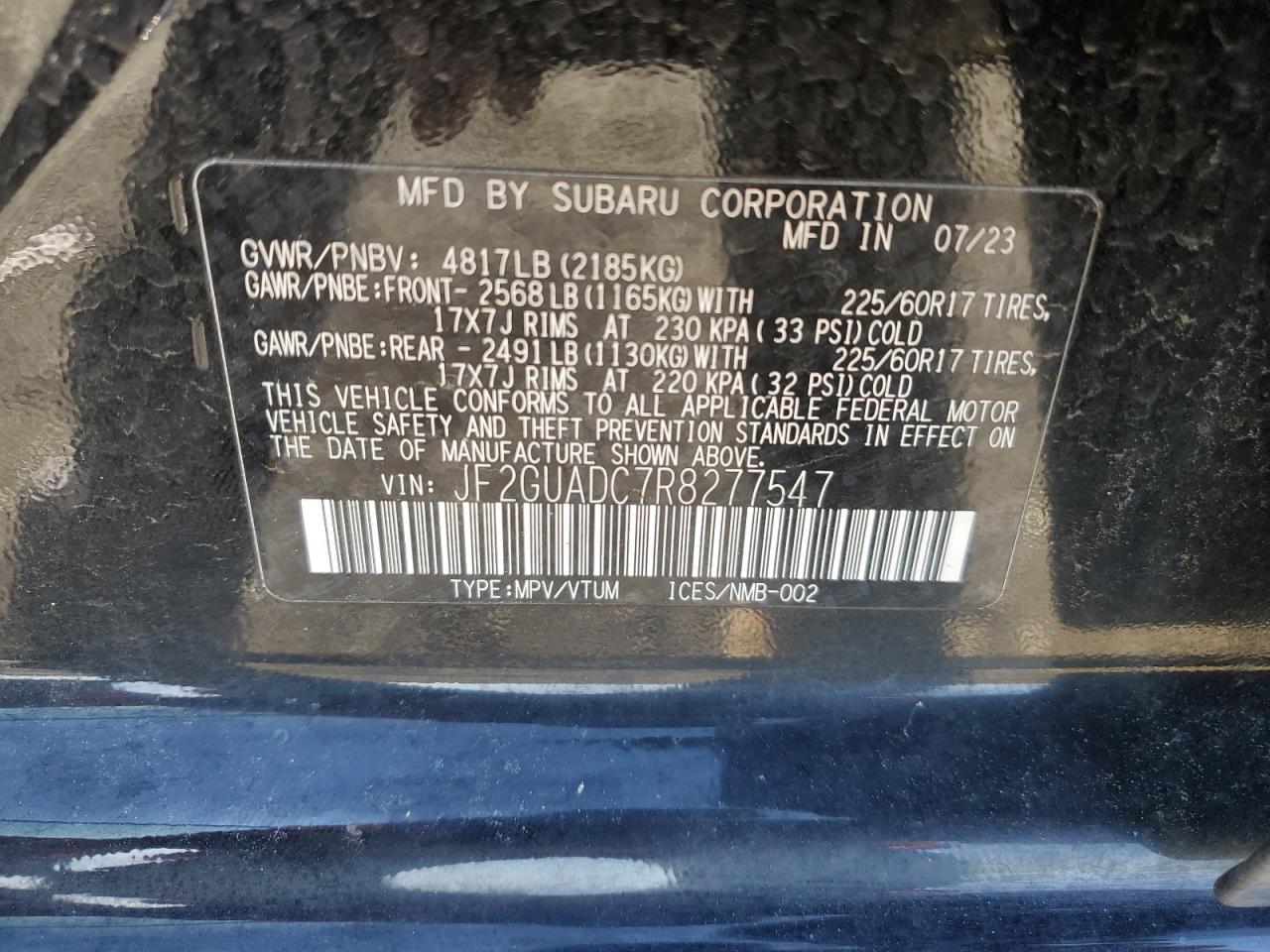 2024 Subaru XV - Image 13