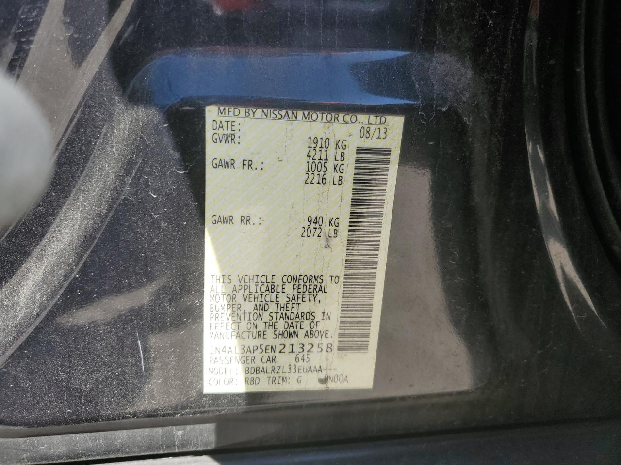 2014 Nissan Altima - Image 12