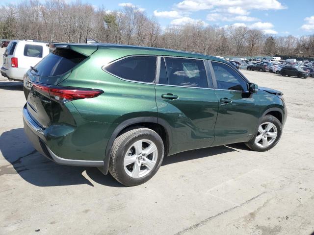  TOYOTA HIGHLANDER 2023 Zielony