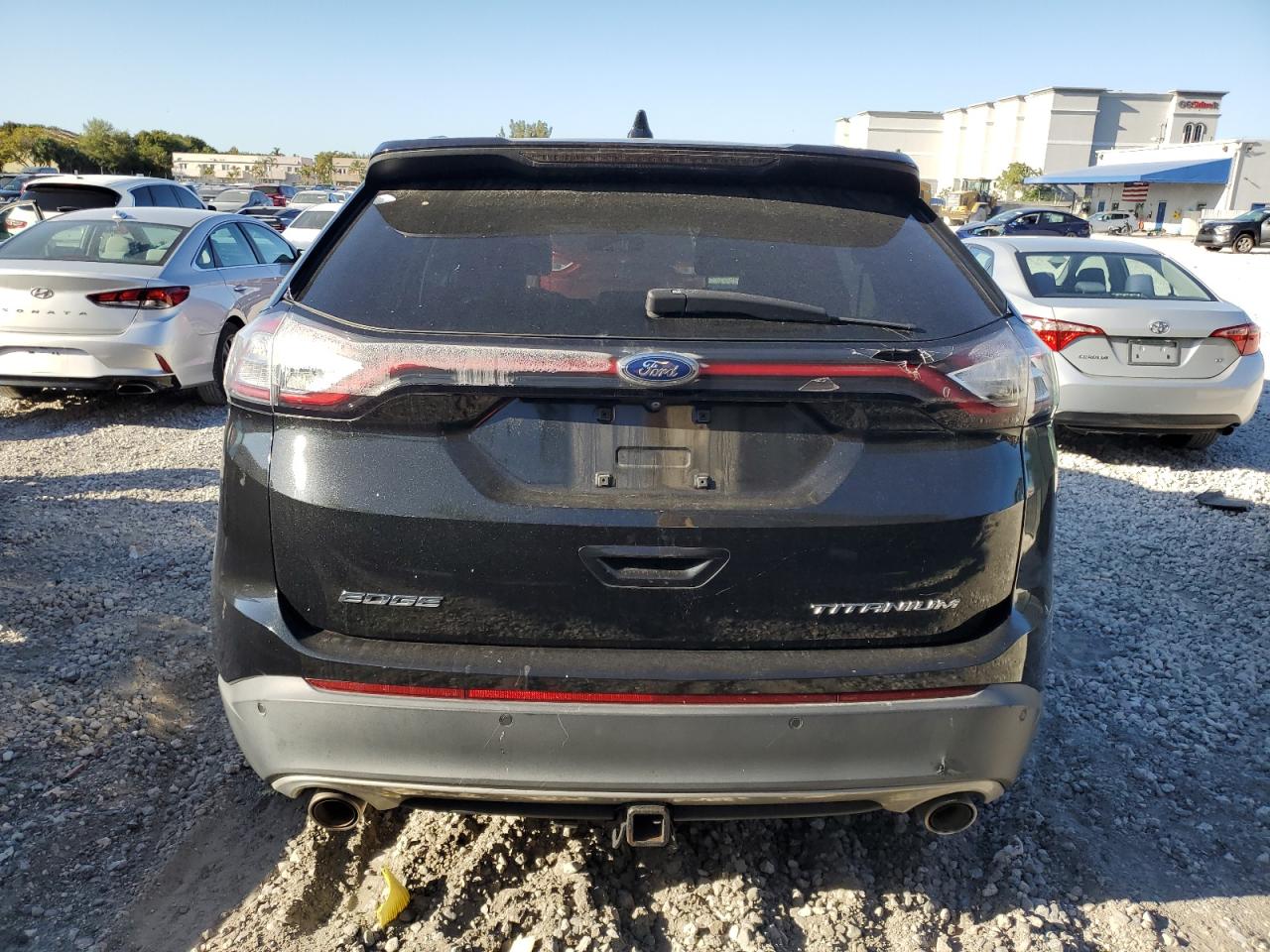 2015 Ford Edge Titanium VIN: 2FMTK3K8XFBB32519 Lot: 48187115