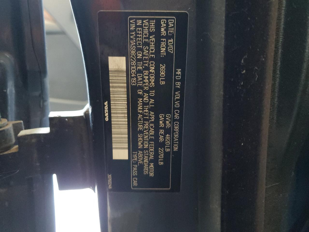 2008 Volvo S80 - Image 14