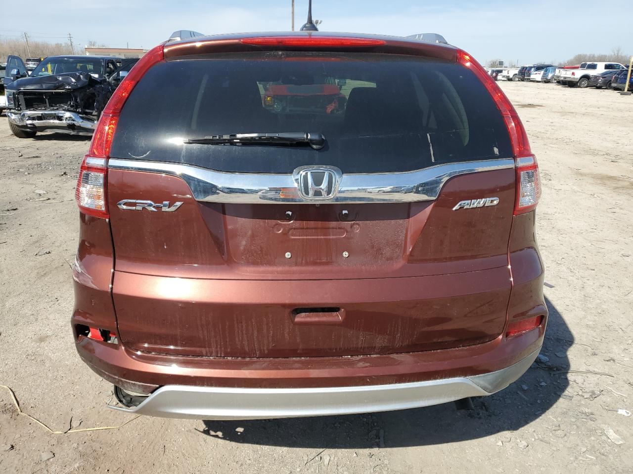 2015 Honda Cr-V Exl VIN: 2HKRM4H7XFH700365 Lot: 49593655