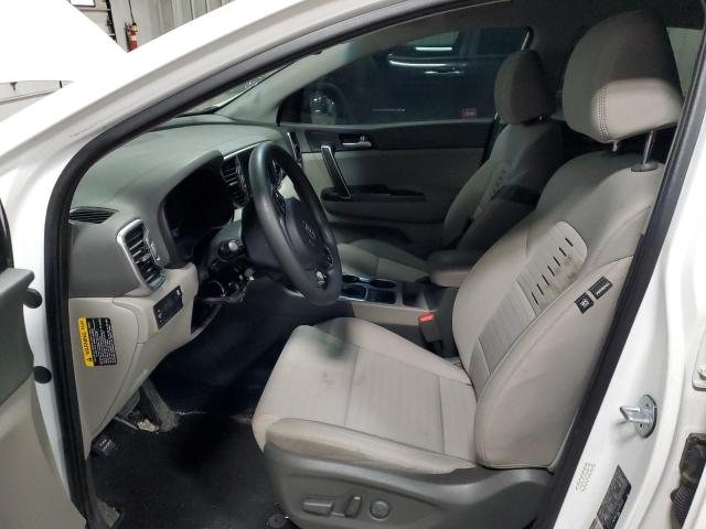  KIA SPORTAGE 2019 Білий