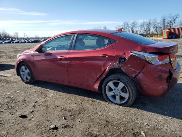  HYUNDAI ELANTRA 2012 Burgundy