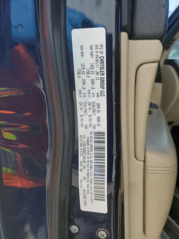 2014 Jeep Grand Cherokee Laredo VIN: 1C4RJFAG6EC104128 Lot: 49240165