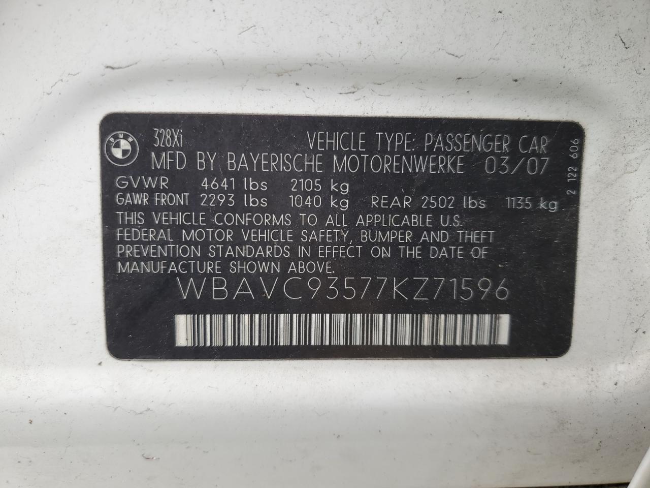2007 BMW 3er - Image 12