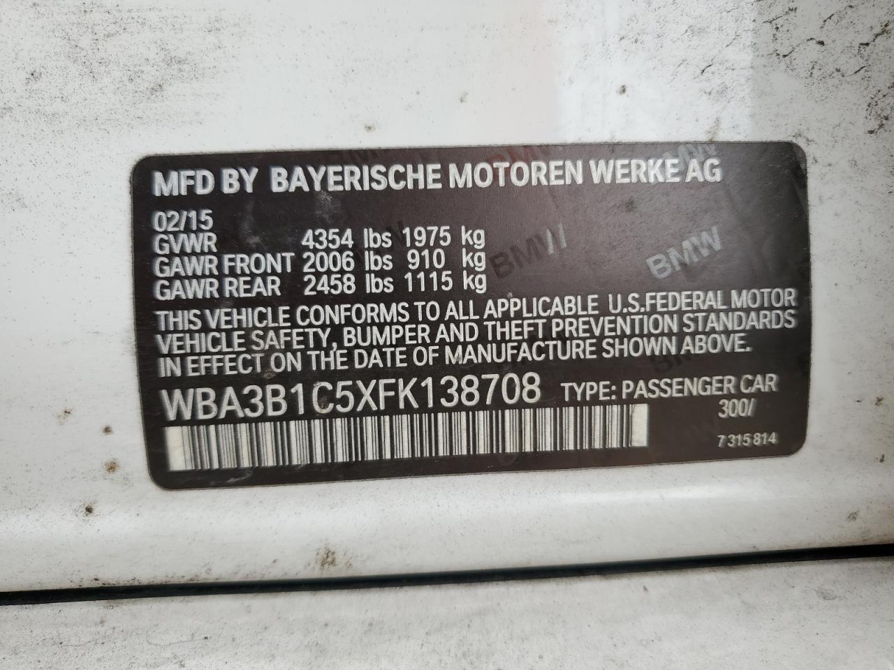 2015 BMW 3er - Image 12