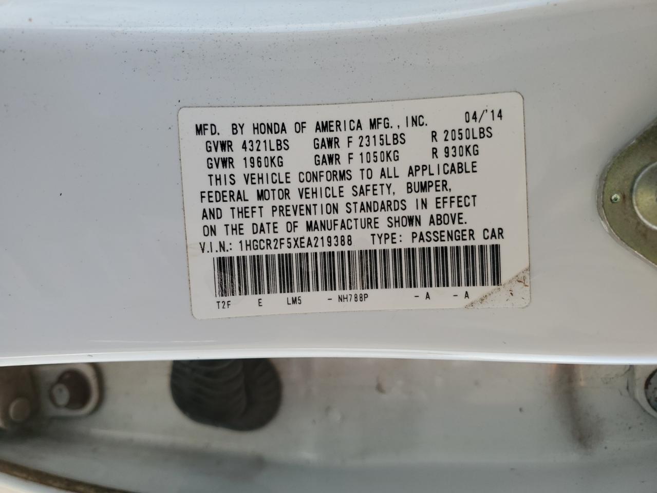2014 Honda Accord - Image 12