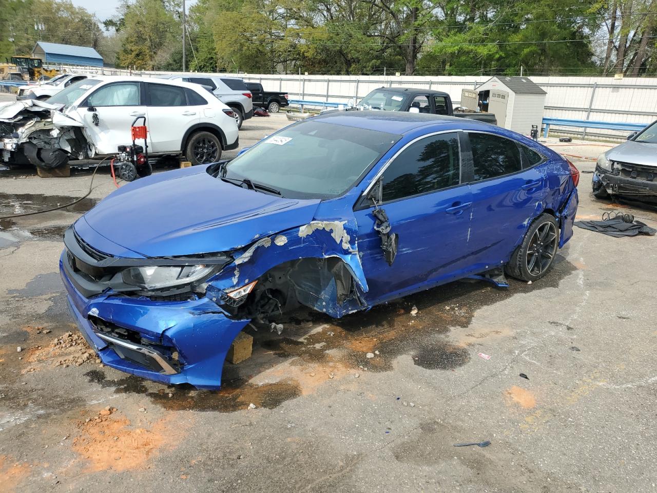 2019 Honda Civic Lx for Sale in Eight Mile, AL - Rollover