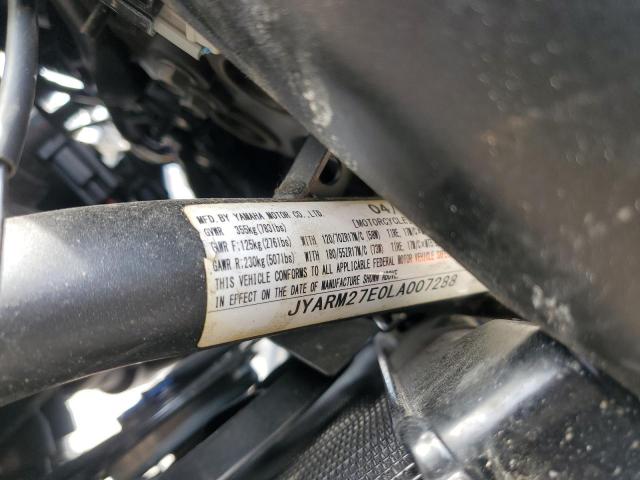 2020 YAMAHA MT07 