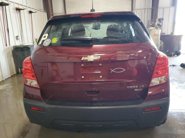  CHEVROLET TRAX 2016 Burgundy