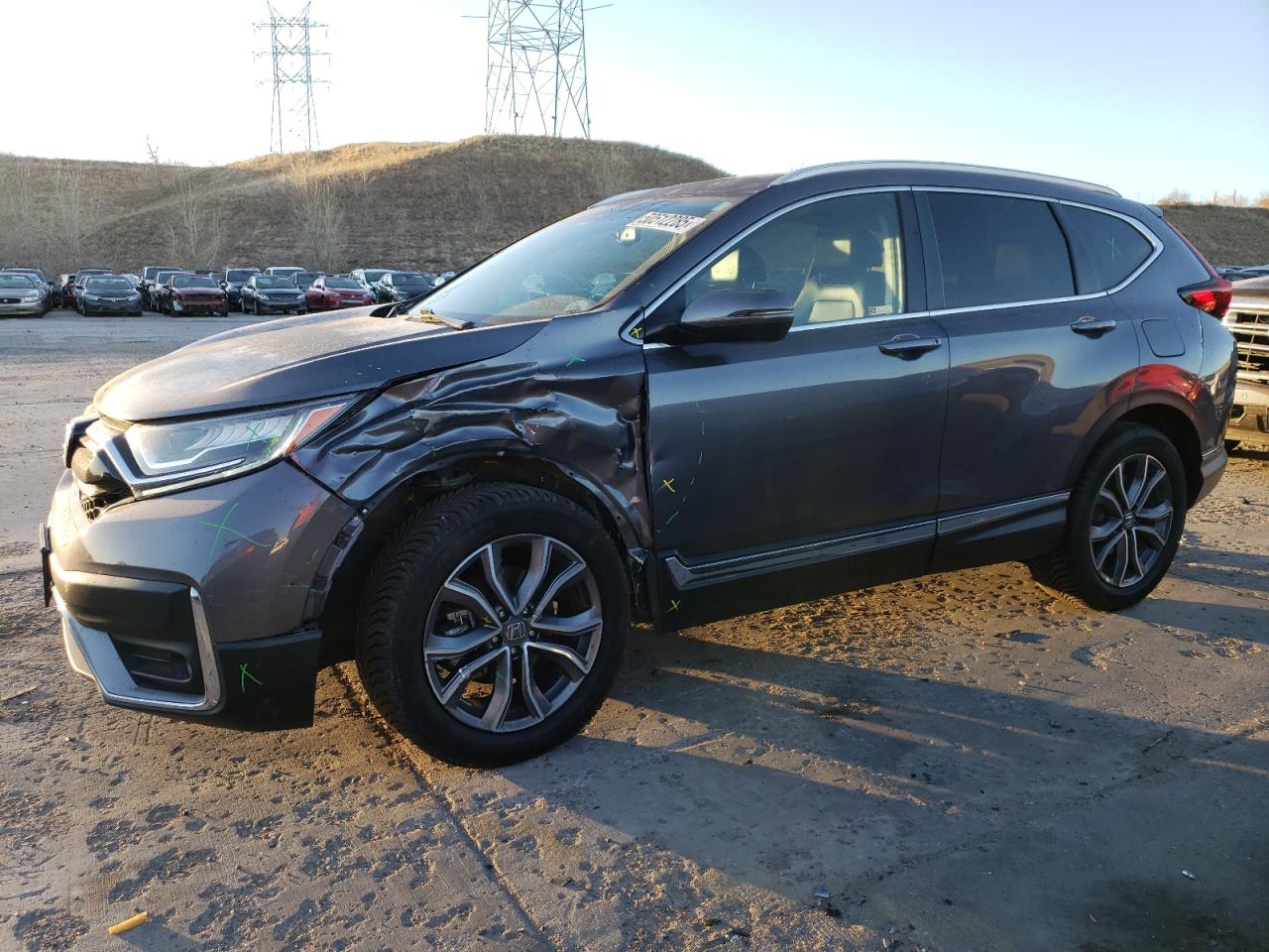 2021 Honda Cr-V Touring VIN: 2HKRW2H9XMH620352 Lot: 50512285