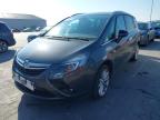 2012 VAUXHALL ZAFIRA TOU for sale at Copart CHESTER