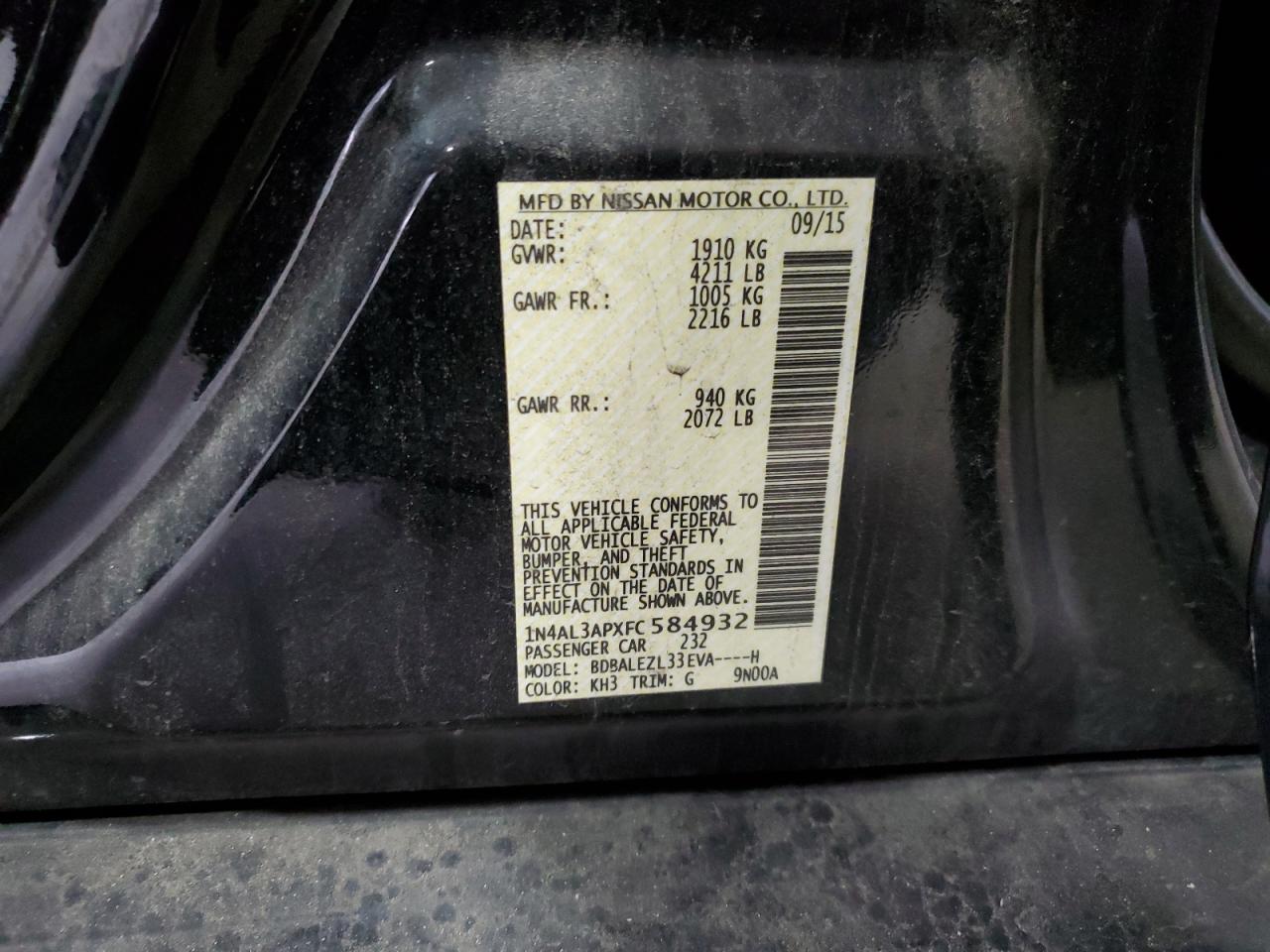 2015 Nissan Altima - Image 14