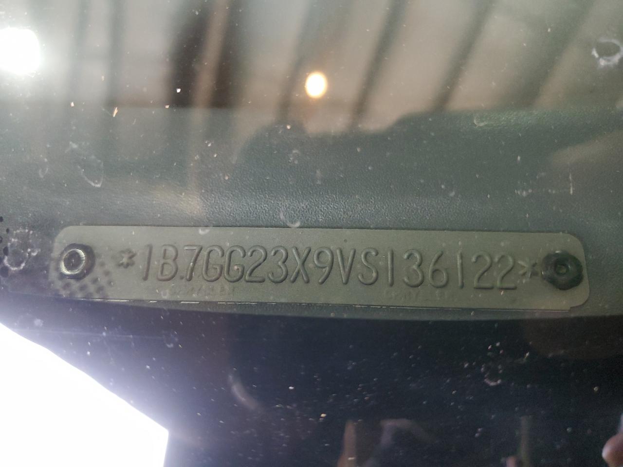 1997 Dodge Dakota VIN: 1B7GG23X9VS136122 Lot: 47701695