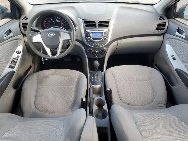  HYUNDAI ACCENT 2012 Чорний