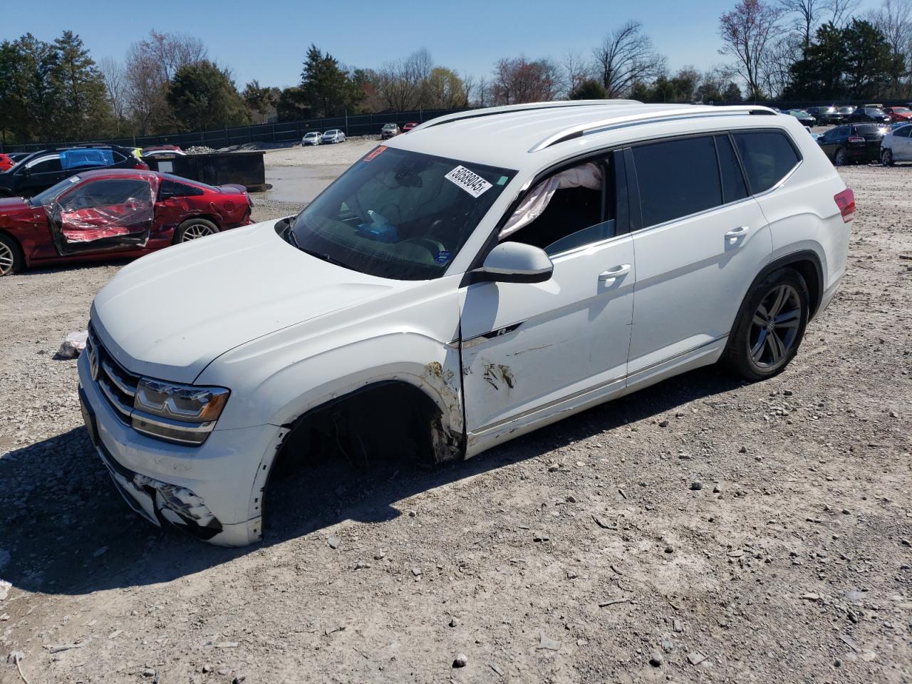2019 Volkswagen Atlas Se de vânzare în Madisonville, TN - Front End