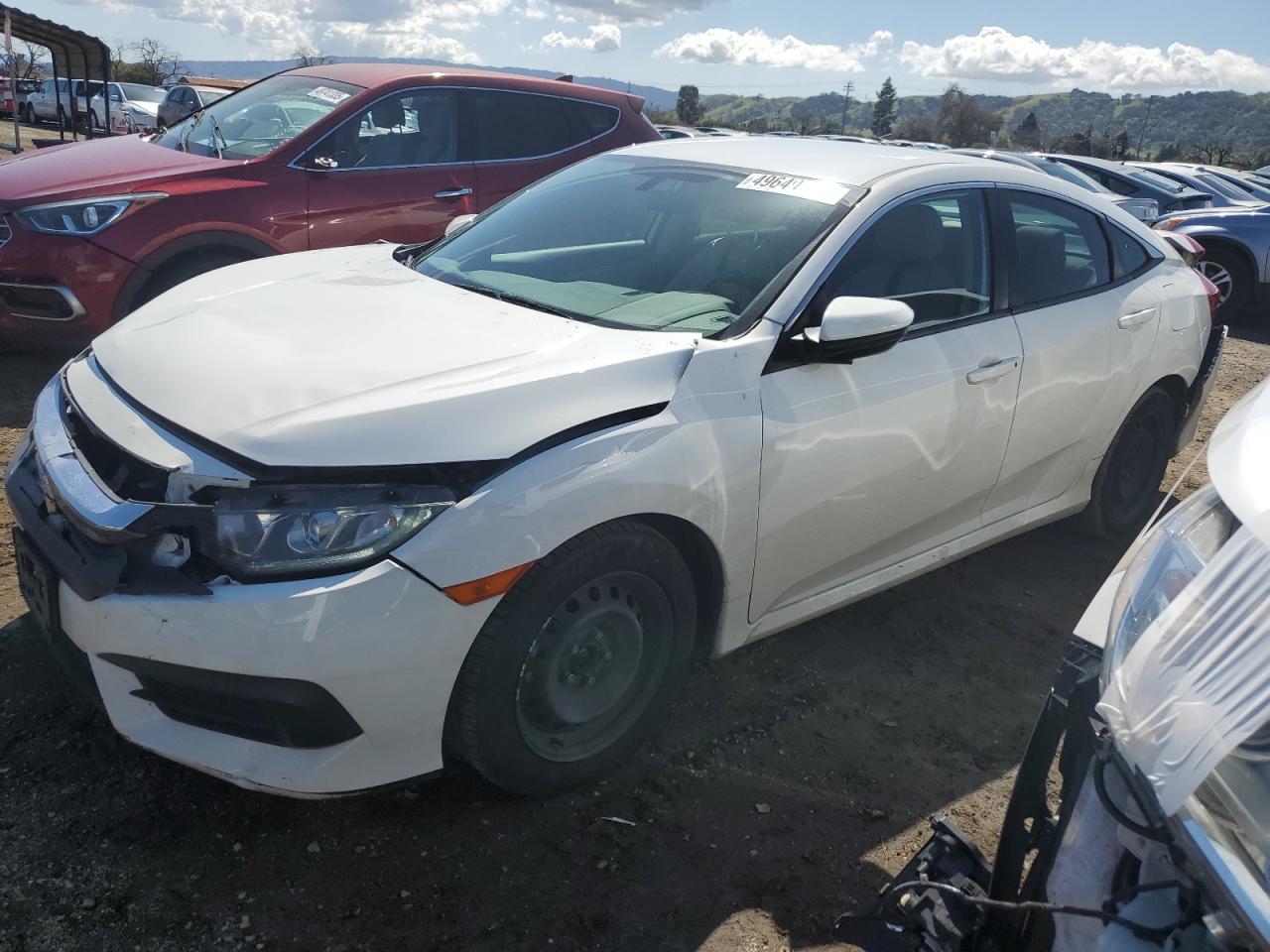 2018 Honda Civic Lx de vânzare în San Martin, CA - Front End