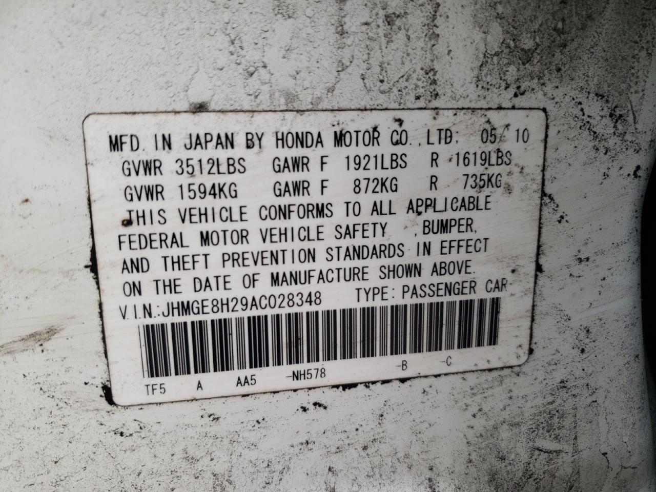 2010 Honda Fit - Image 12