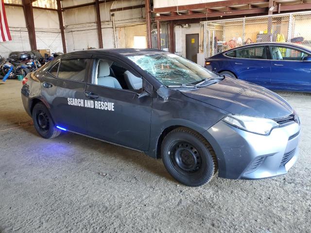 Sedans TOYOTA COROLLA 2016 Szary