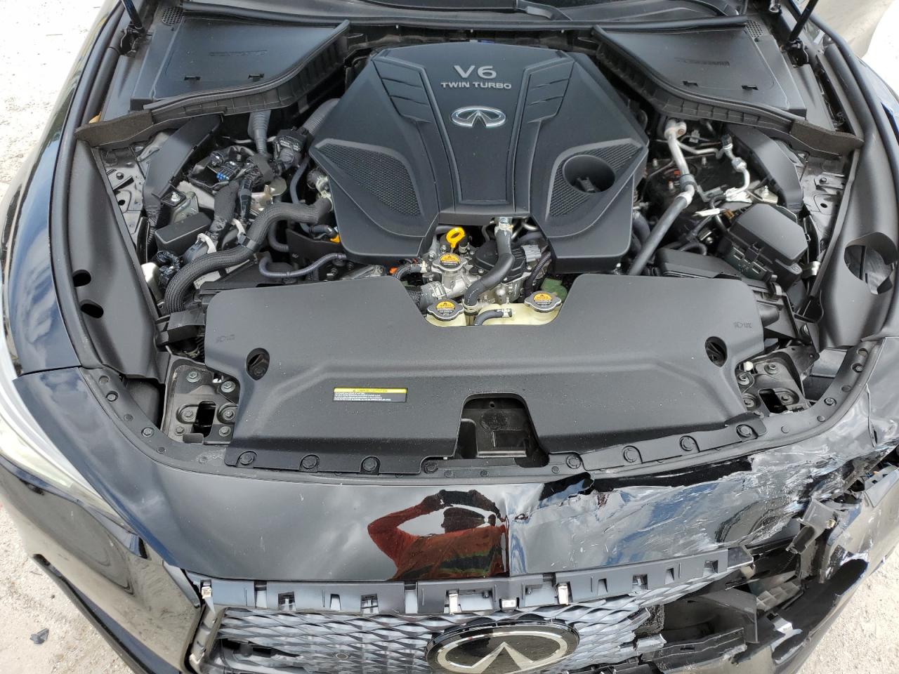 2022 Infiniti Q60 Luxe VIN: JN1EV7KK5NM600224 Lot: 51120885