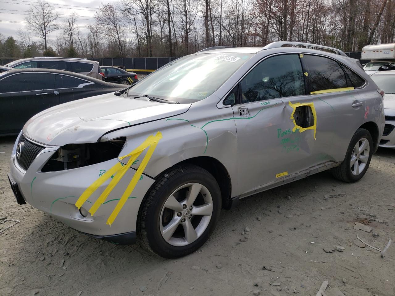 2010 Lexus Rx 350 на продаже в Waldorf, MD - Side