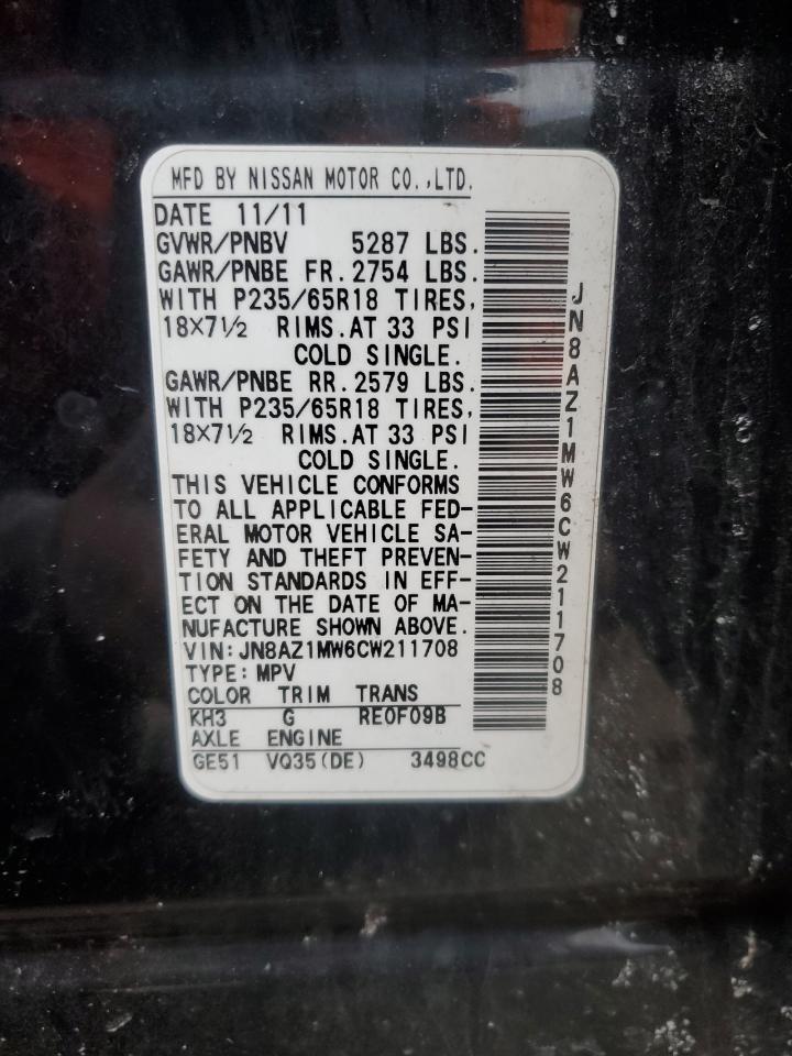 2012 Nissan Murano - Image 12