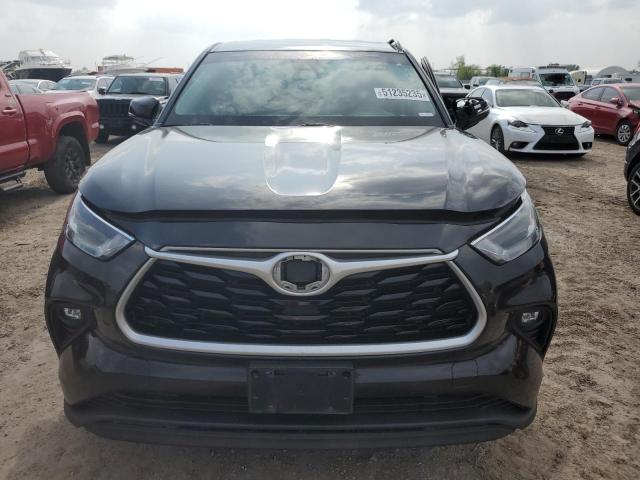 TOYOTA HIGHLANDER 2022 Черный