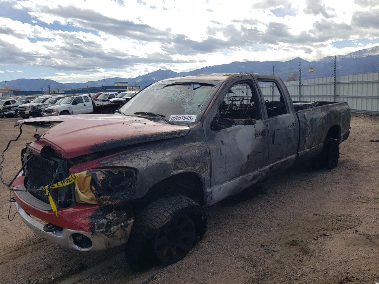 2006 Dodge Ram 3500 St na sprzedaż w Colorado Springs, CO - Burn