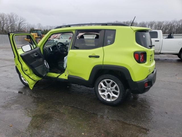  JEEP RENEGADE 2018 Зеленый