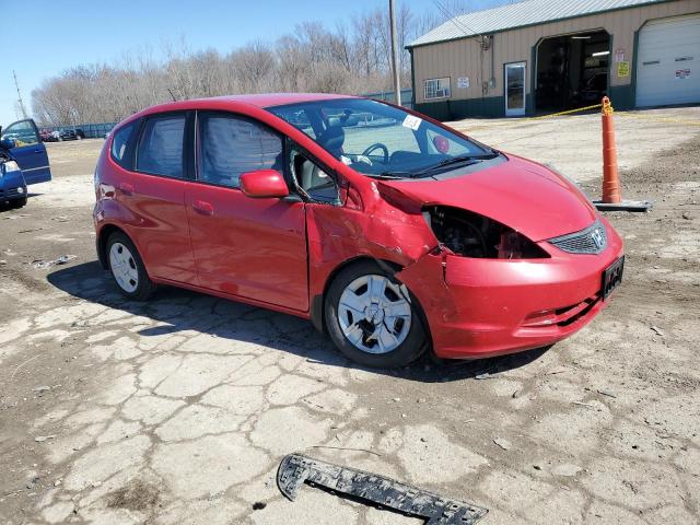  HONDA FIT 2013 Красный