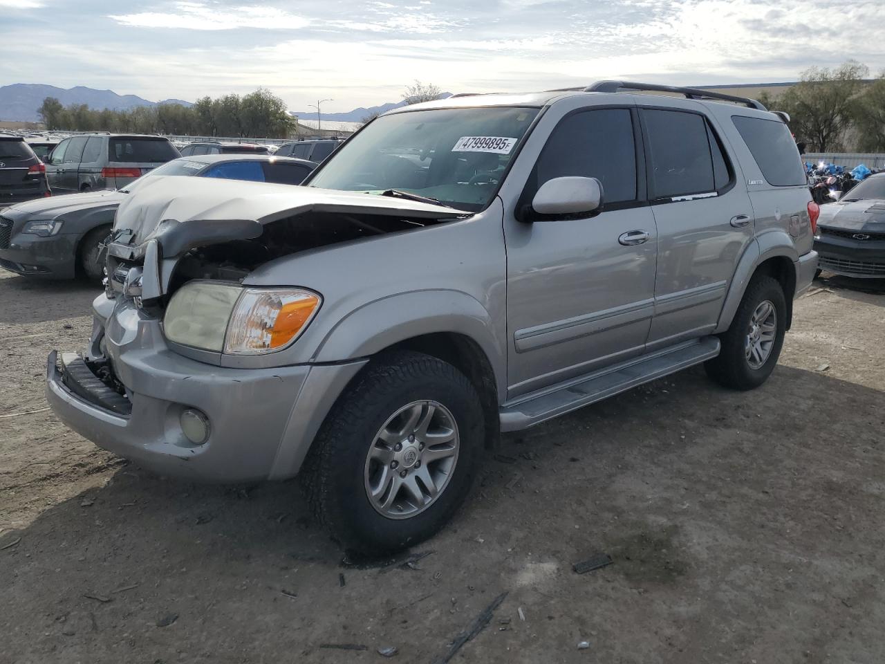 2005 Toyota Sequoia Limited de vânzare în Las Vegas, NV - Front End