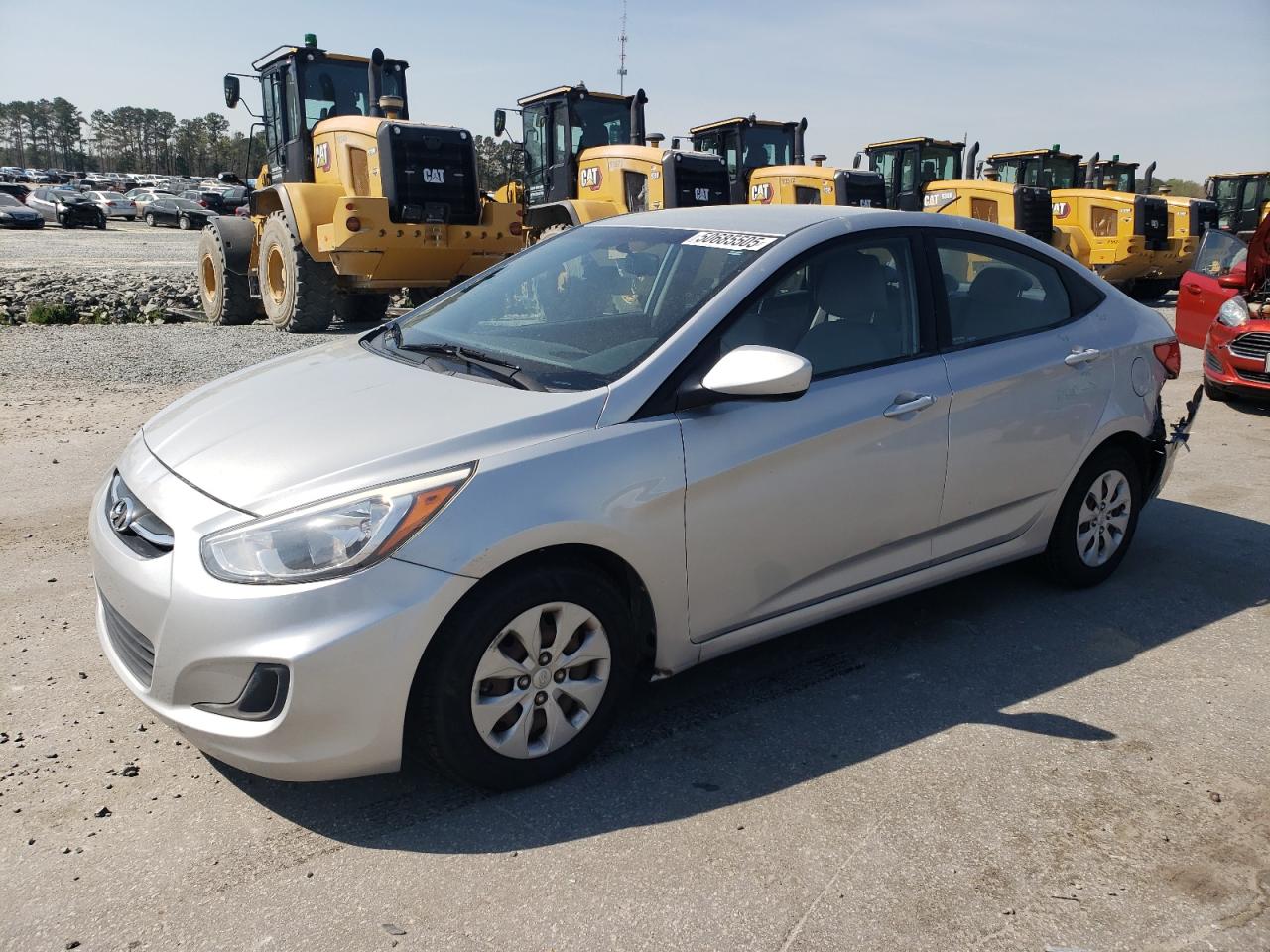 2015 Hyundai Accent Gls en Venta en Dunn, NC - Rear End