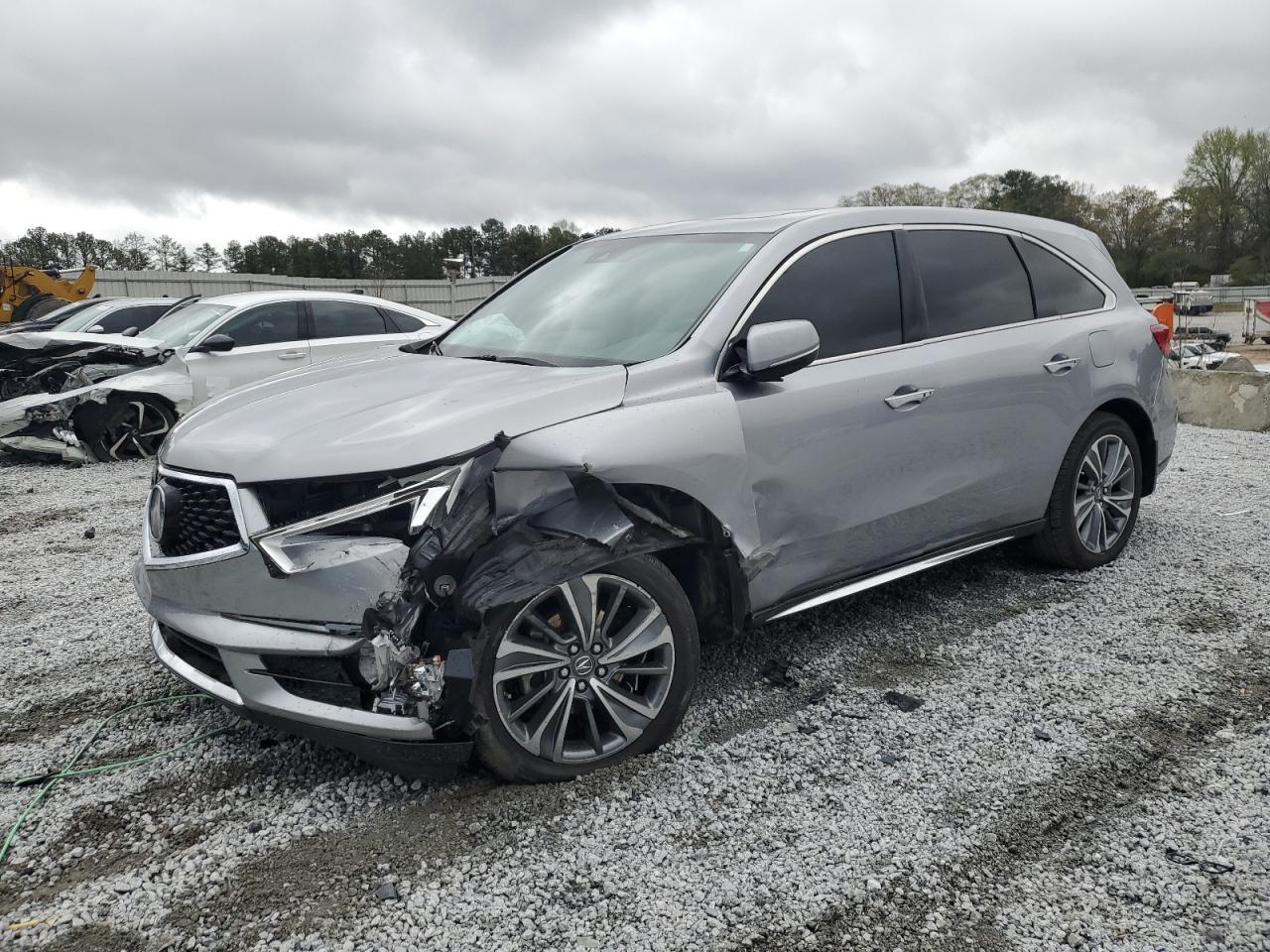 2017 Acura Mdx Technology იყიდება Fairburn-ში, GA - Front End