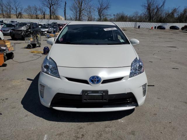 Hatchbacks TOYOTA PRIUS 2012 Biały