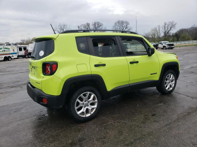  JEEP RENEGADE 2018 Зеленый