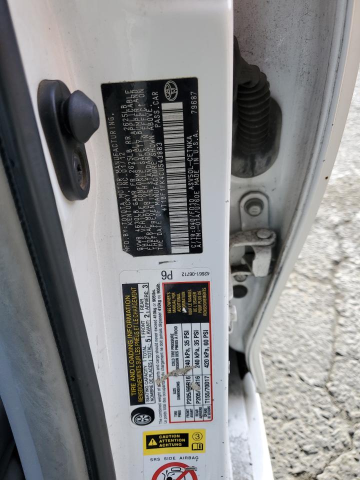 2012 Toyota Camry - Image 12