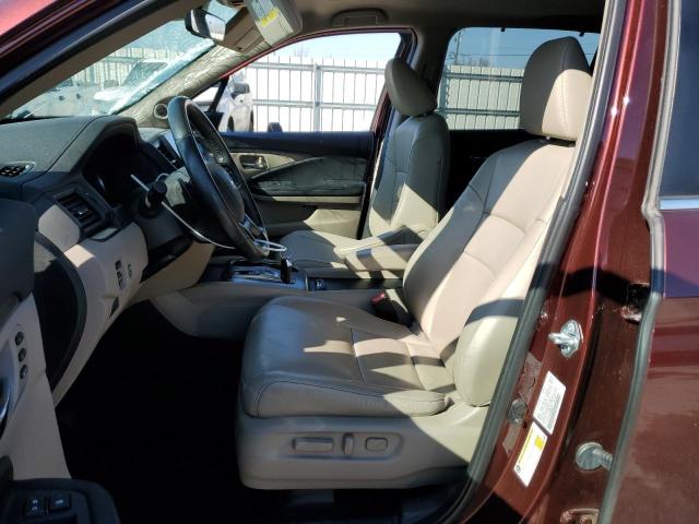  HONDA PILOT 2021 Бургунди