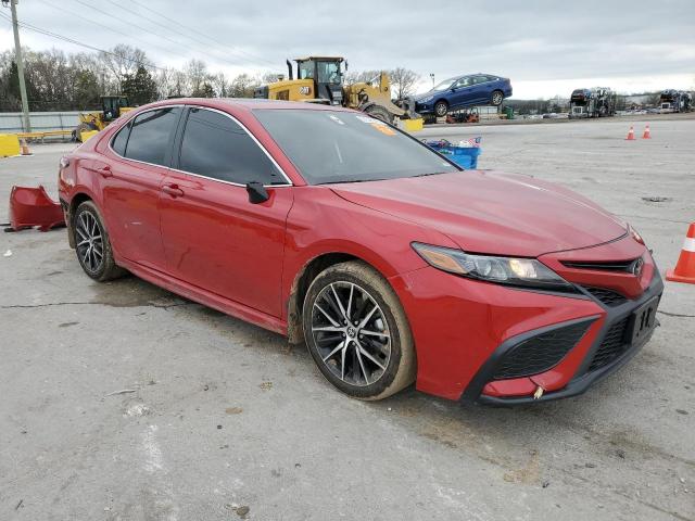  TOYOTA CAMRY 2024 Red